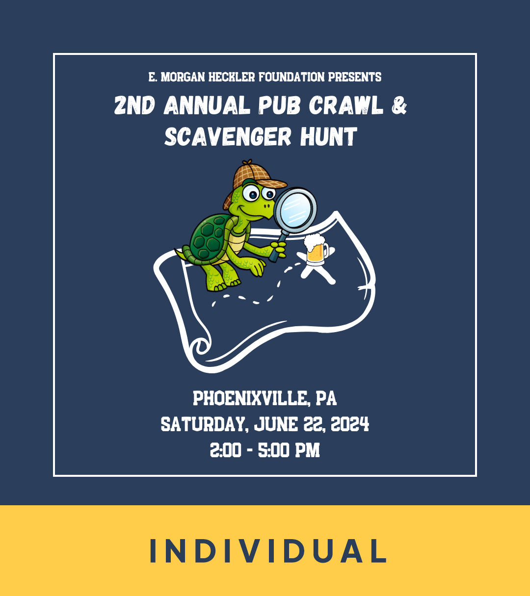 2nd Annual Pub Crawl & Scavenger Hunt – Saturday June 22nd 2024 – Individual